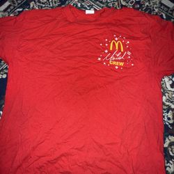 McDonalds Mariah Carey Employee Short Sleeve  Adult
