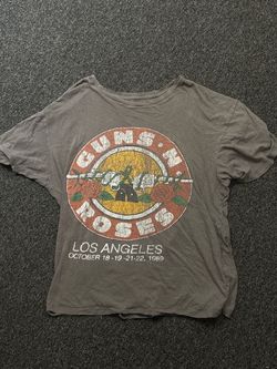Guns N' Roses 1989 Los Angeles Concert T-Shirt
