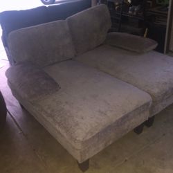 Light Grey Couch Brand New Out The Box Put Together 