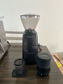 Baratza Grinder with additional accessories
