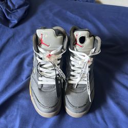 Off-White Jordan 5 Muslims Size 10.5 Worn 1x