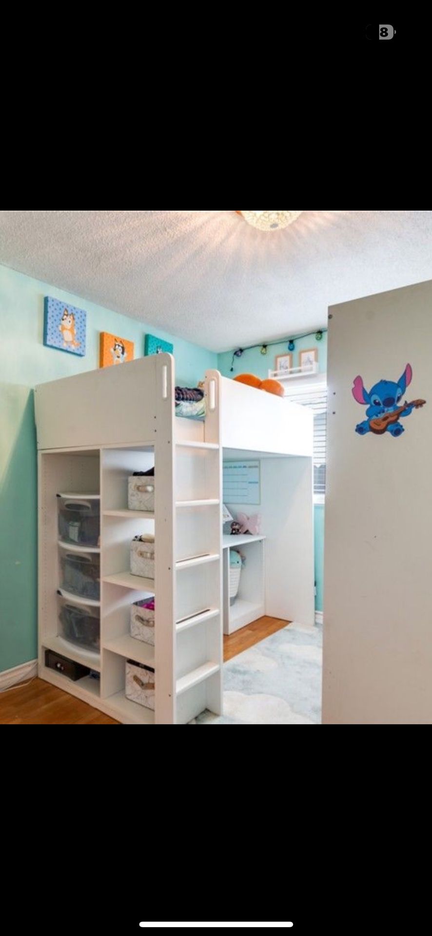 IKEA SMASTAD Loft Bed with Desk - 2 Available!