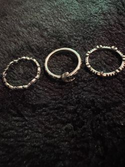 Rings: 1 Pandora & 2 J.A