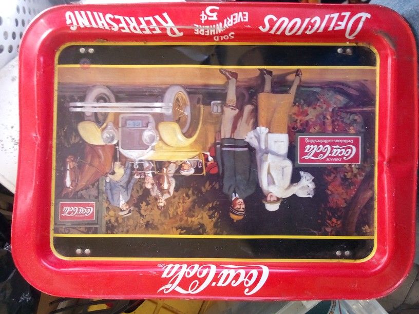Vintage Unopened Coca Cola Bottles And Crate