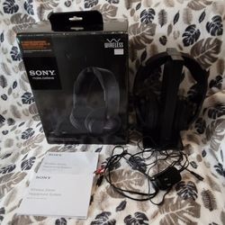 Sony MDR-RF985RK Wireless Headphones For TV - New Ear Pieces 