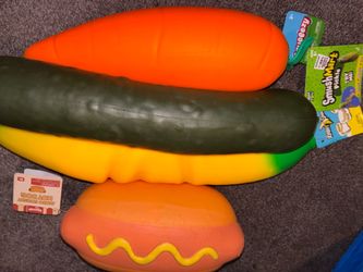 Large food squishy new $10 each