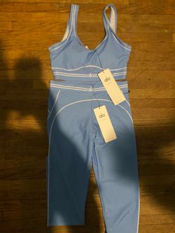 Baby blue Alo set