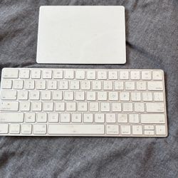 apple keyboard and track pad