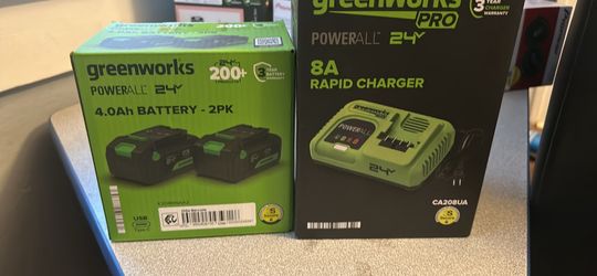 2PK 4.0 BATTERY/ 8A Rapid charger