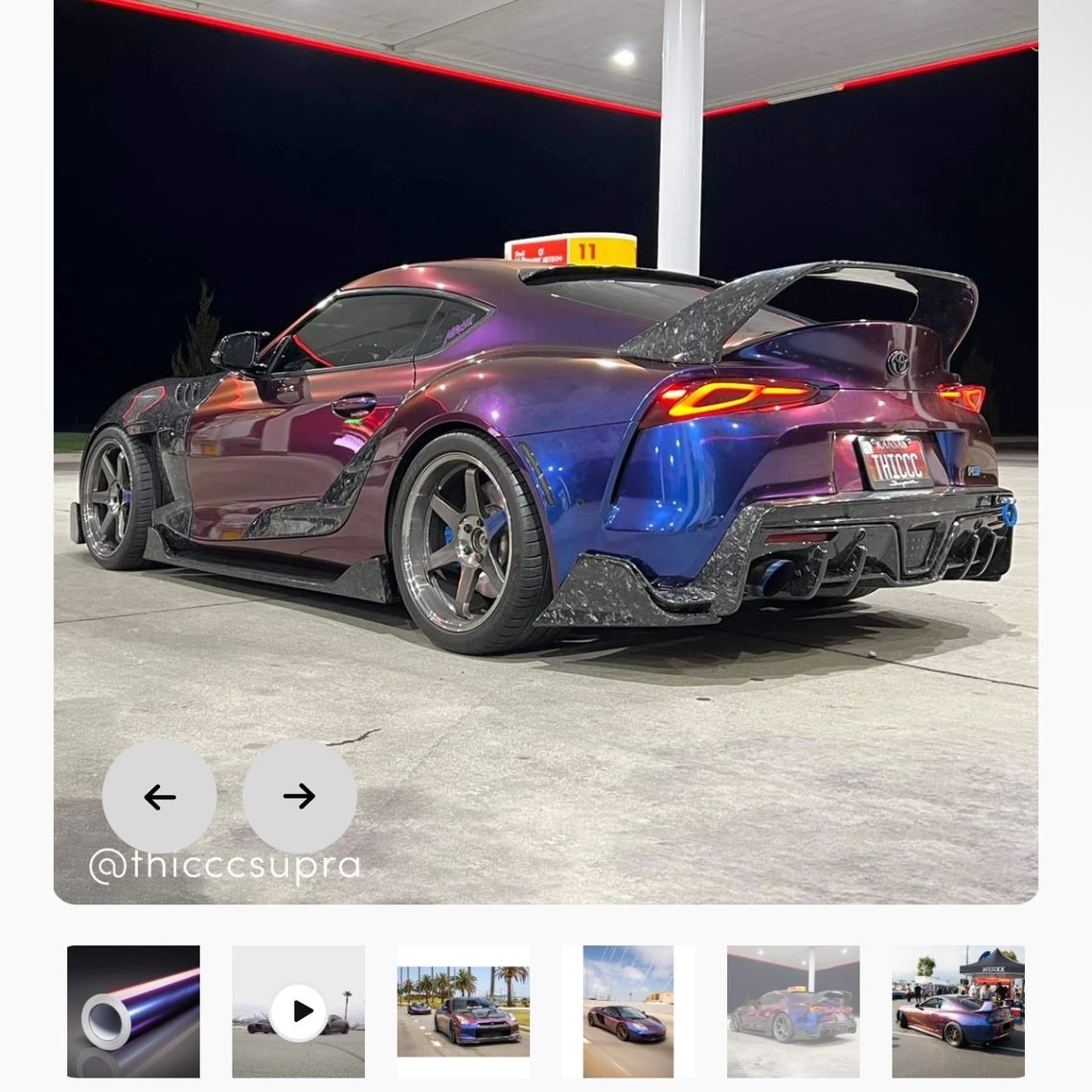 Full Wrap MIDNIGHT PURPLE III for Sale in Los Angeles, CA - OfferUp