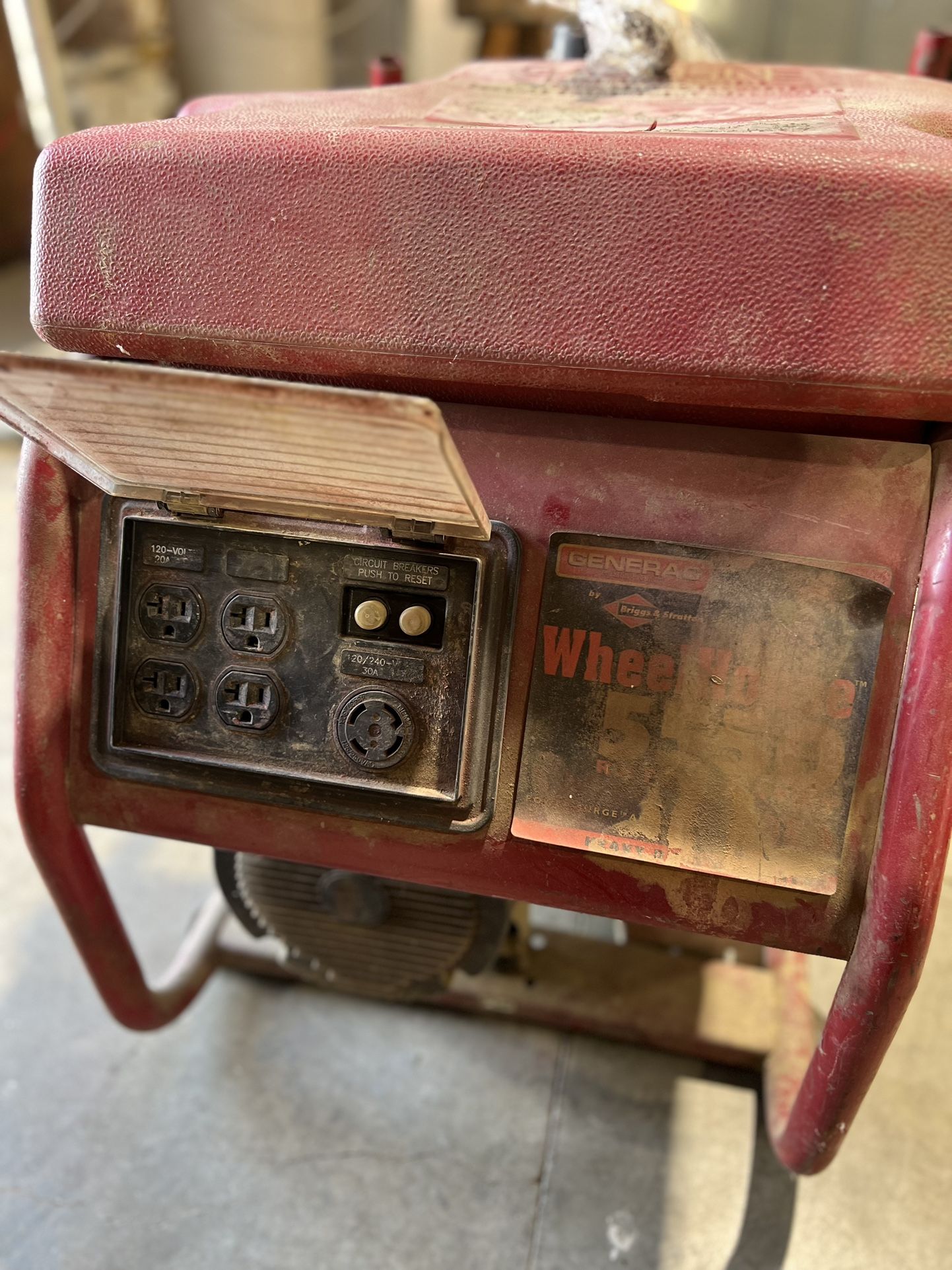 Generac WheelHouse 5500w Generator