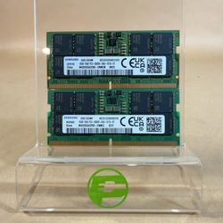 Samsung 32GB (2x16GB) RAM DDR5 5600MHz 5600B SODIMM Laptop RAM