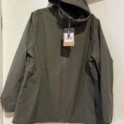 NWT North Face Waterproof Hooded Jacket 