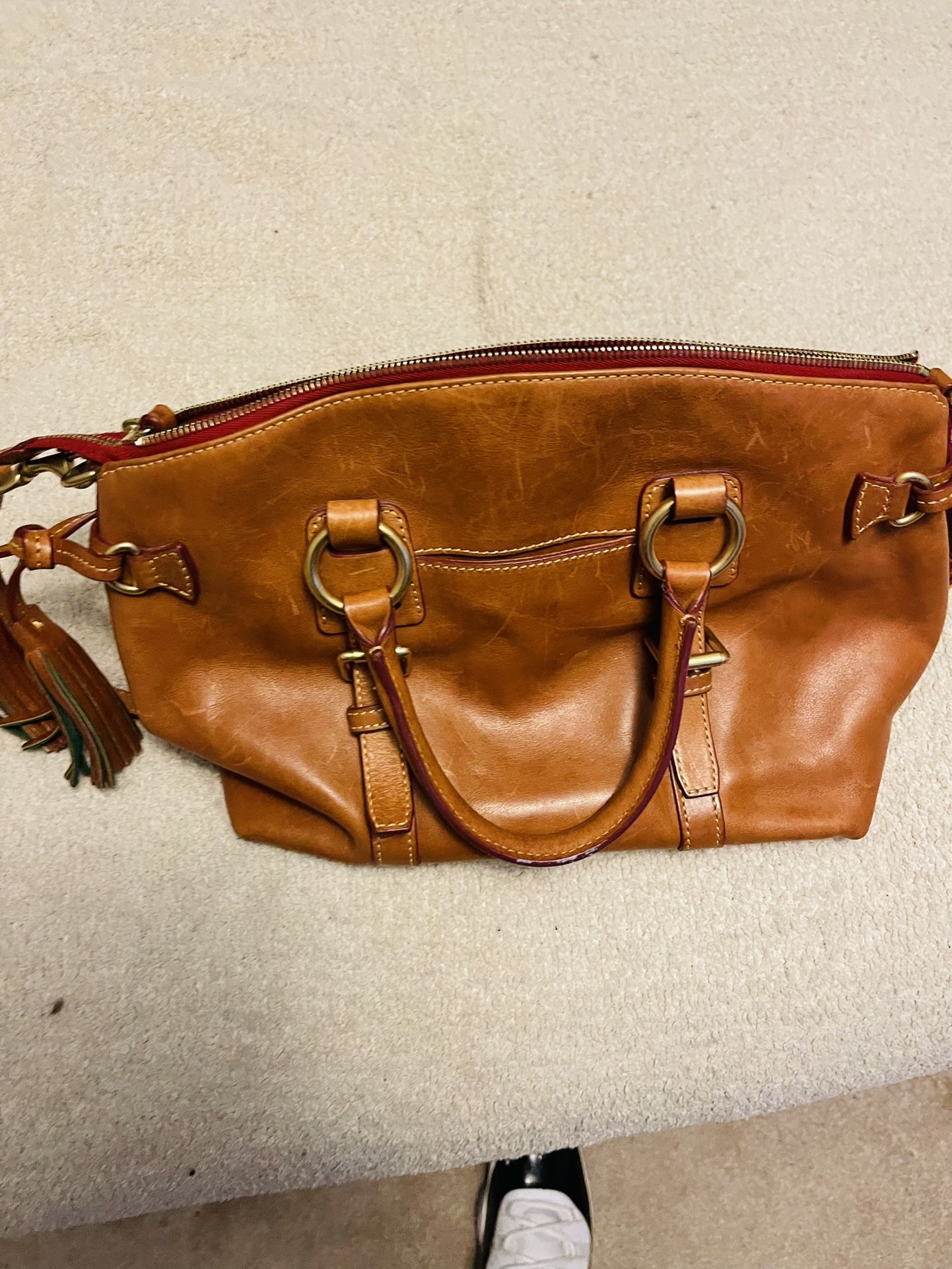 Doney Burke Florentine Satchel/ Do Not Have Certification
