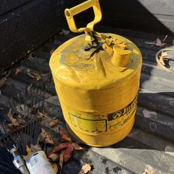 Metal Gas Can