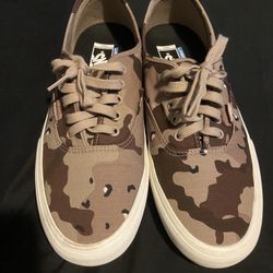Vans Camo Shoes 10.5
