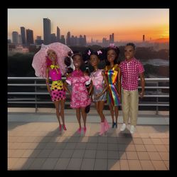Dark Skinned Made To Move Barbie’s Fully Clothed