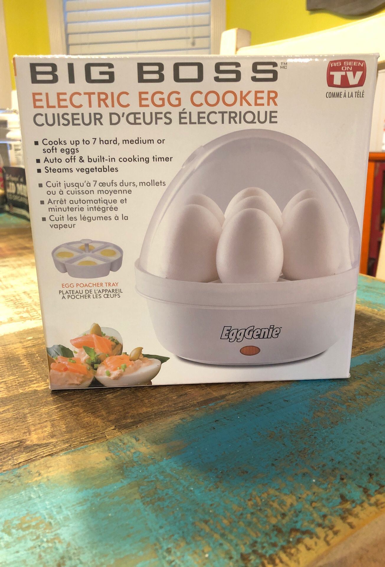 New! Big boss electric egg cooker