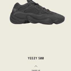 Adidas Yeezy 500 Utility black 