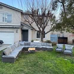 Large patio furniture set outdoor patio furniture modular patio couch outdoor sofa 🆕🛺✈️🆕