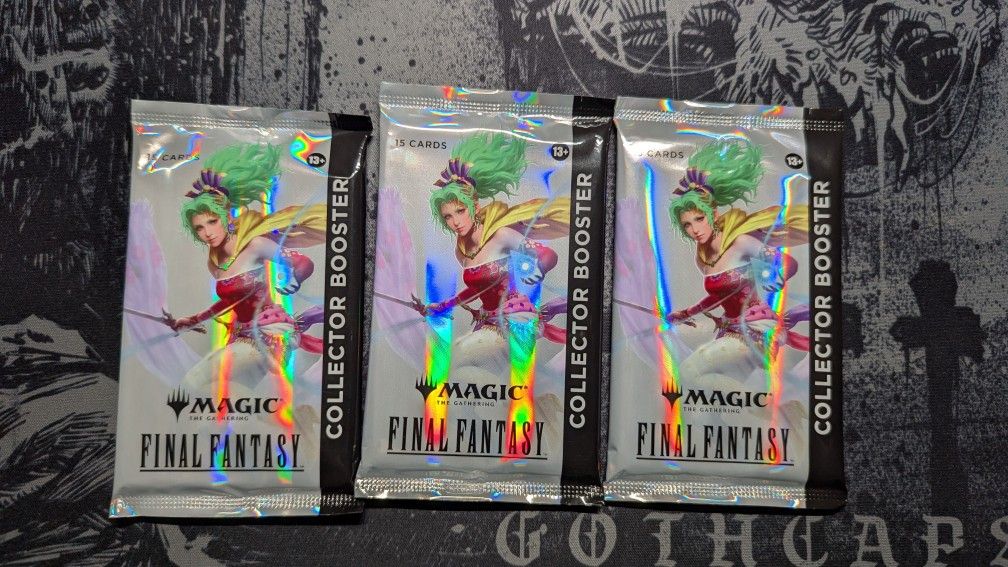Final Fantasy Collector Boosters MTG X3