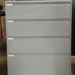 (NEW) 4 Drawer File Cabinets w/Locks & Keys 