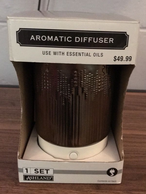 Metallic Brown Ashland Essential Oil Aromatic Diffuser
