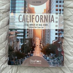 California Real estate Law Book 