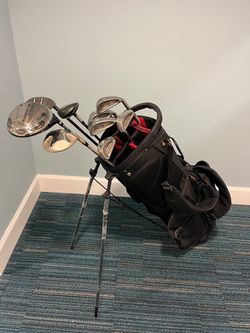 Golf Club Set with Stand Bag