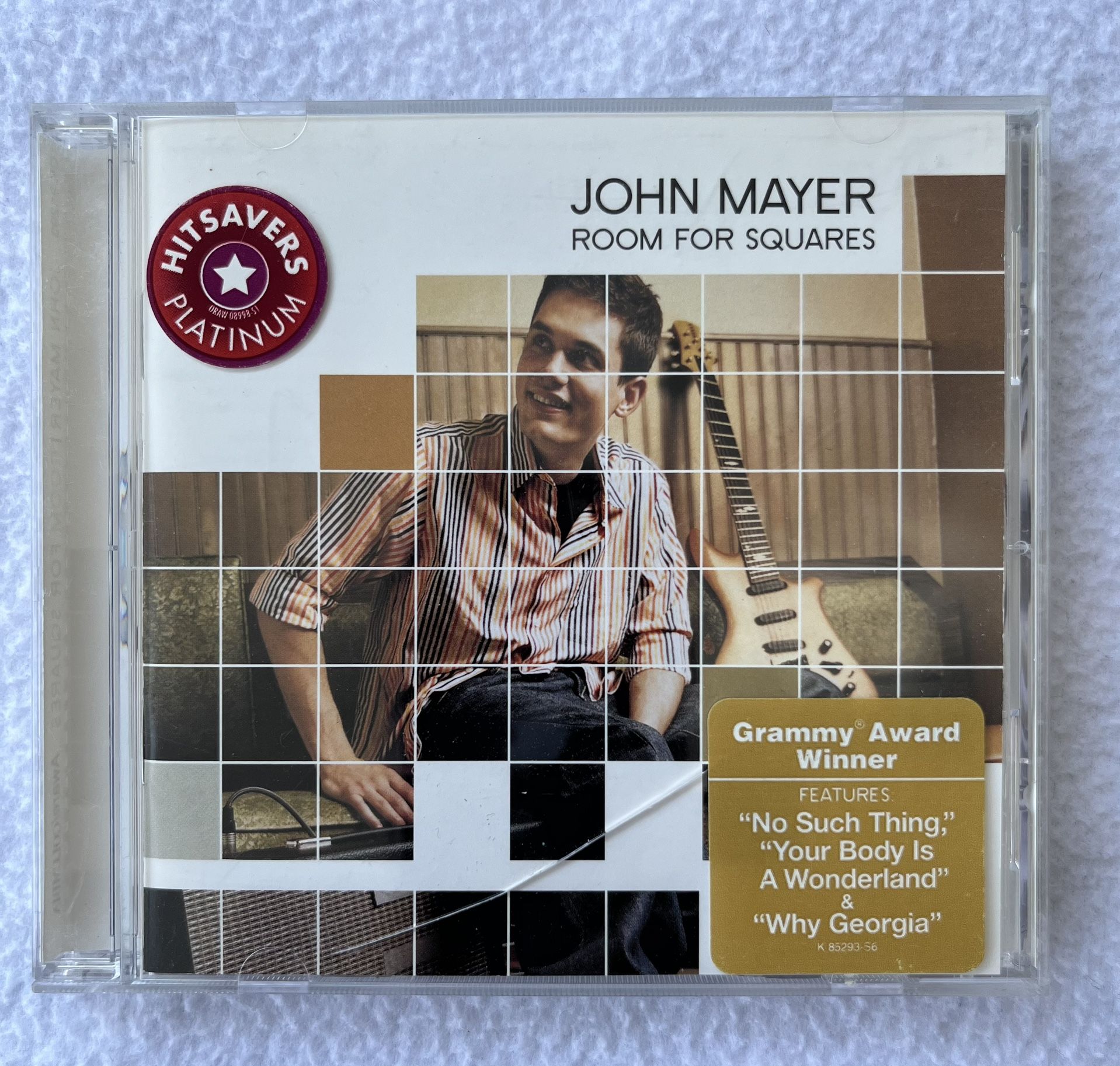 Room for Squares by John Mayer (CD, Sep-2001,Sony)