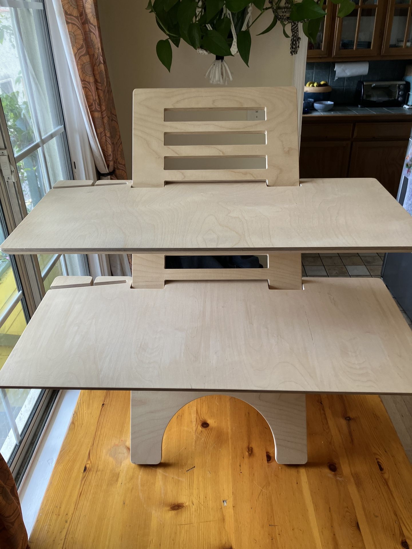 Deskstand Wood Standing Desk