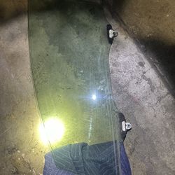 Driver Side Front Window 