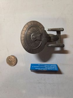 Star Trek Pewter USS Enterprise Die-Cast Figurine