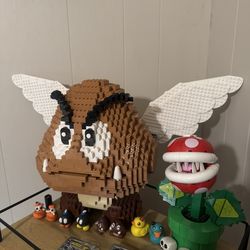 Lego Goomba and Piranha Plant