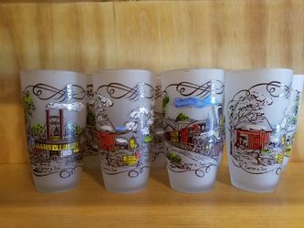Vintage glassware