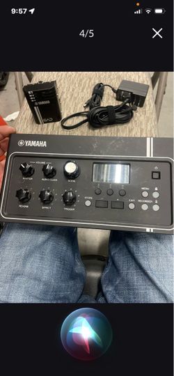 Yamaha Electronic Drum Module with Power Adapter
