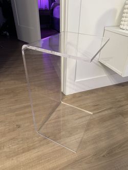 Acrylic Side Table