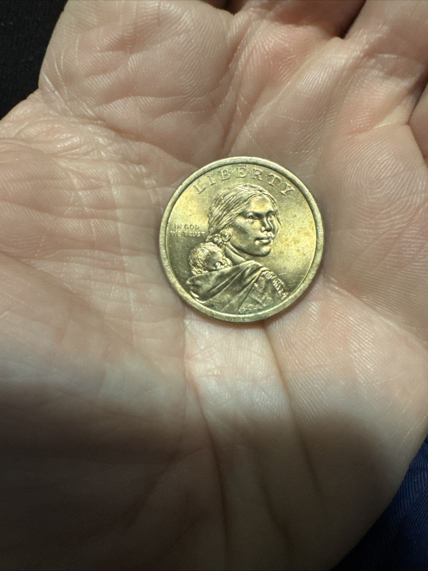 2018 P Sacagawea Dollar -Jim Thorn -PF70 Reverse Proof-Discolored & Toning Error