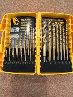 DeWalt Titanium pilot point