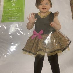 Cat Costume 6-12 Months