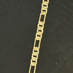 24K Gold Layered Figaro 20” 6.0mm Chain