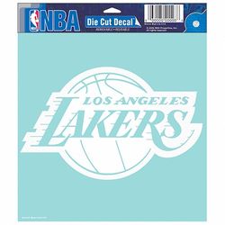 Los Angeles Lakers 8 inch x 8 inch Perfect Cut Vinyl Decal Sticker
