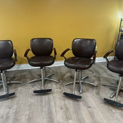 Salon chairs 