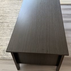 Brown Lift-Top Coffee Table