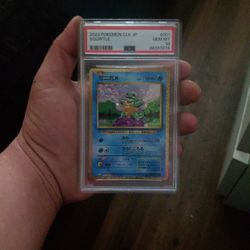 2023 Pokemon Clk Jp Squirtle Japenese 