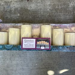 Flameless candles - 5 Full Sets - 30 Candles Total