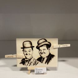 Laurel & Hardy Portrait  (Eighty Four & 6 Designs)