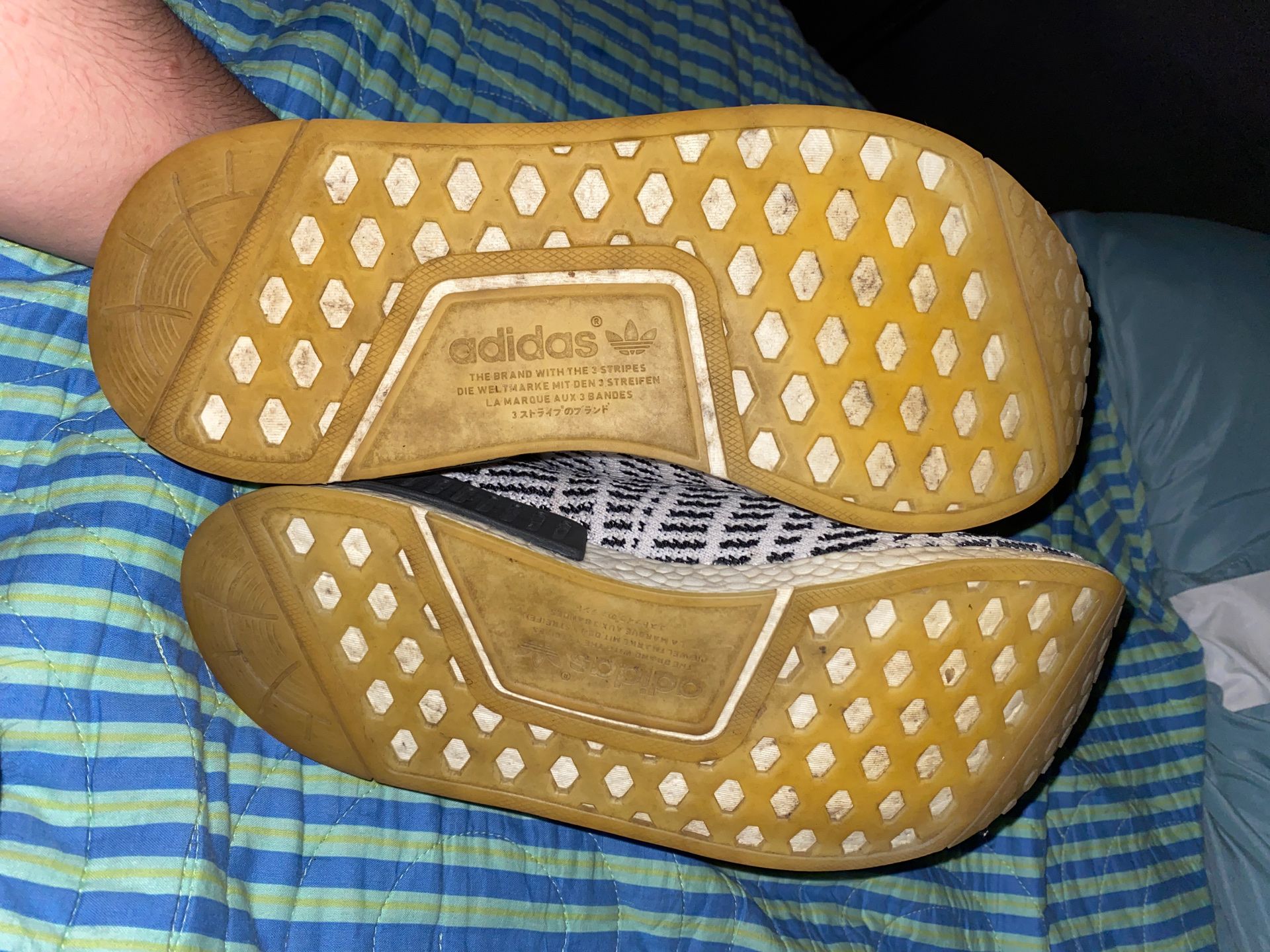 Adidas NMD_R1 Grey primeknit Size 11