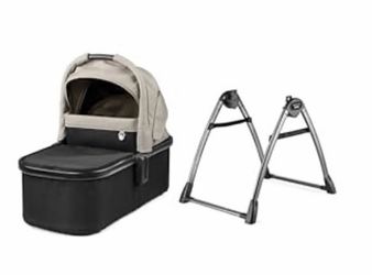 Gently used Peg Perego YPSI Bassinet + Stand & Cover - Used 5 Months