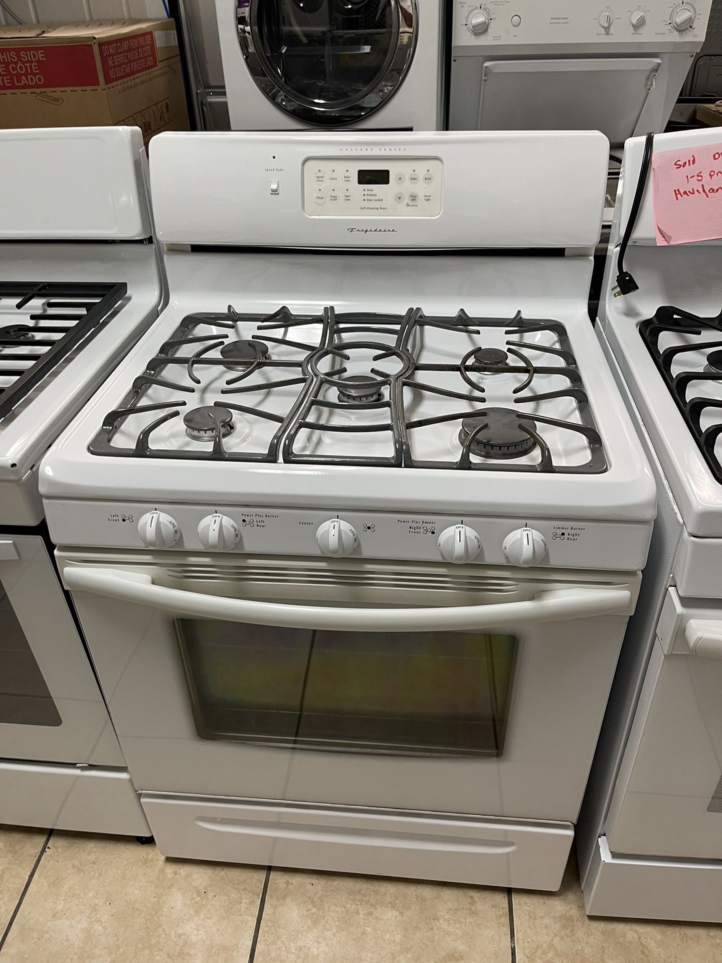 5 Burner With Convection Oven